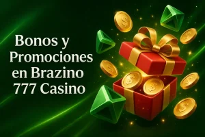 Caja regalo con monedas Brazino 777