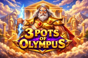 Zeus con rayo en slot Olympus